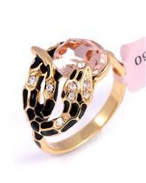 Alta Qualidade chapeamento Ouro 18k Anel Moda/V5265340-007